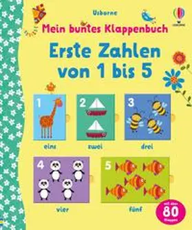 Brooks |  Mein buntes Klappenbuch: Erste Zahlen von 1 bis 5 | Buch |  Sack Fachmedien