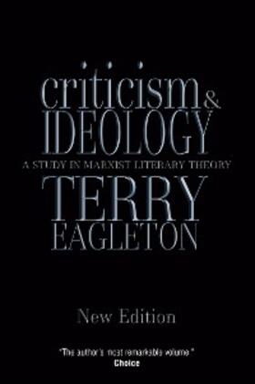 Eagleton |  Criticism and Ideology | eBook | Sack Fachmedien