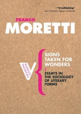 Moretti |  Signs Taken for Wonders | eBook | Sack Fachmedien