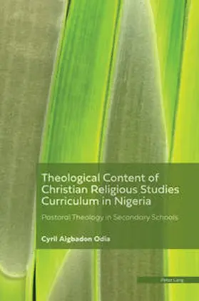 Odia |  Theological Content of the Christian Religious Studies Curriculum in Nigeria | eBook | Sack Fachmedien