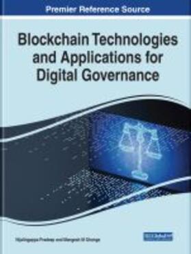 Ghonge / Nijalingappa |  Blockchain Technologies and Applications for Digital Governance | Buch |  Sack Fachmedien