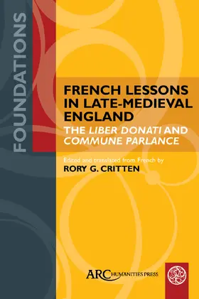 Critten |  French Lessons in Late-Medieval England | eBook |  Sack Fachmedien