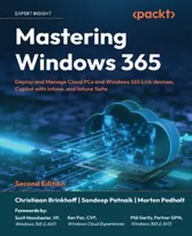 Brinkhoff / Patnaik / Pedholt |  Mastering Windows 365 | eBook | Sack Fachmedien