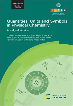 Brett / Frey / Hinde |  Quantities, Units and Symbols in Physical Chemistry | eBook | Sack Fachmedien