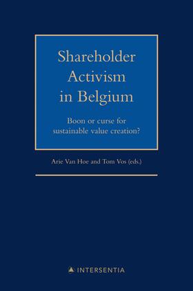 Van Hoe / Vos / Christie |  Shareholder Activism in Belgium | Buch |  Sack Fachmedien