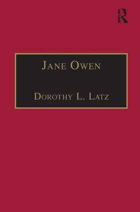 Latz |  Jane Owen | Buch |  Sack Fachmedien