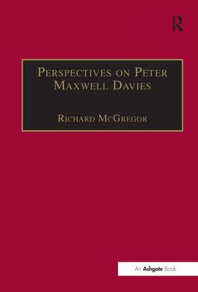 McGregor |  Perspectives on Peter Maxwell Davies | Buch |  Sack Fachmedien