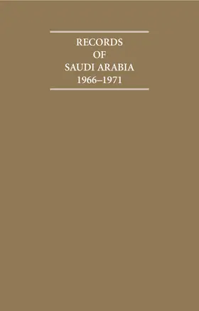 Burdett |  Records of Saudi Arabia 1966-1971 6 Volume Hardback Set | Buch |  Sack Fachmedien