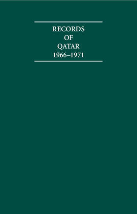 Burdett |  Records of Qatar 1966-1971 4 Volume Hardback Set | Buch |  Sack Fachmedien