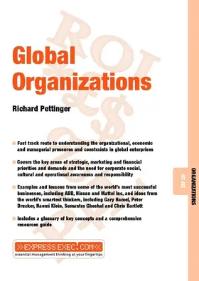 Pettinger |  Global Organizations | Buch |  Sack Fachmedien