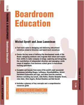 Syrett / Lammiman |  Boardroom Education | Buch |  Sack Fachmedien