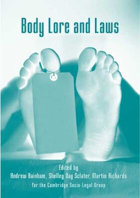 Bainham / Day-Sclater / Richards | Body Lore and Laws | Buch | 978-1-84113-196-2 | sack.de