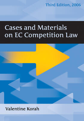 Korah | Cases and Materials on EC Competition Law | Buch | 978-1-84113-644-8 | sack.de