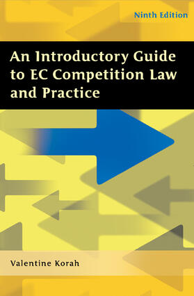 Korah Valentine |  Introductory Guide to EC Competition Law and Practice | Buch |  Sack Fachmedien