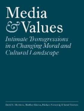 Morrison / Kieran / Svennevig | Media and Values | E-Book | sack.de