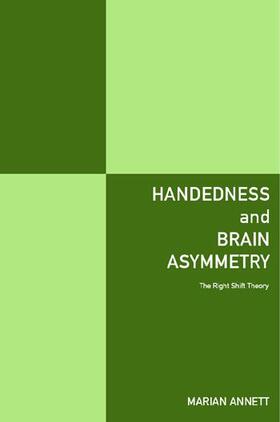 Annett |  Handedness and Brain Asymmetry | Buch |  Sack Fachmedien
