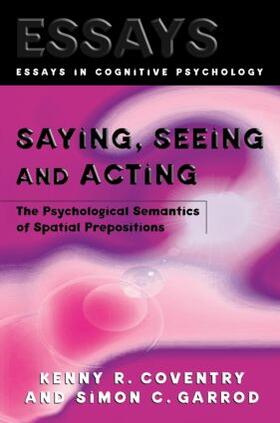 Coventry / Garrod |  Saying, Seeing and Acting | Buch |  Sack Fachmedien