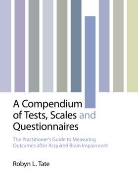 Tate |  A Compendium of Tests, Scales and Questionnaires | Buch |  Sack Fachmedien