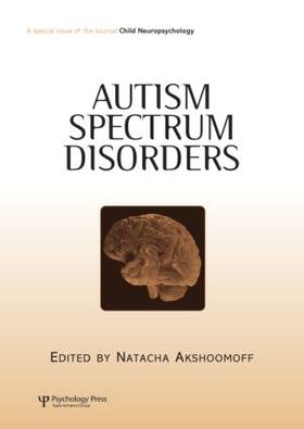 Akshoomoff |  Autism Spectrum Disorders | Buch |  Sack Fachmedien