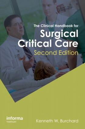 Burchard |  The Clinical Handbook for Surgical Critical Care | Buch |  Sack Fachmedien