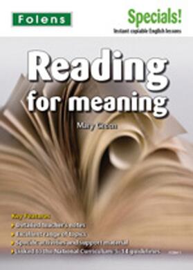 Green | Secondary Specials!: English - Reading for Meaning | Buch | 978-1-84303-864-1 | sack.de