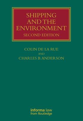 De La Rue / Anderson / Gaynor |  Shipping and the Environment | Buch |  Sack Fachmedien