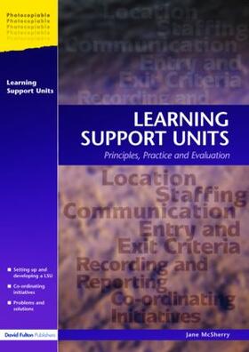McSherry |  Learning Support Units | Buch |  Sack Fachmedien