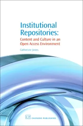 Jones | Institutional Repositories | Buch | 978-1-84334-307-3 | sack.de