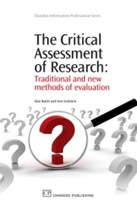 Bailin |  Critical Assessment of Research | Buch |  Sack Fachmedien