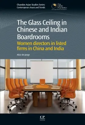 de Jonge |  Glass Ceiling in Chinese and Indian Boardrooms | Buch |  Sack Fachmedien