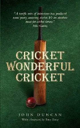 Duncan |  Cricket, Wonderful Cricket | eBook | Sack Fachmedien