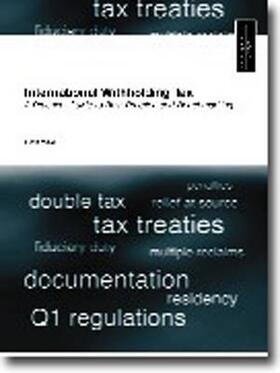McGill |  International Withholding Tax | Buch |  Sack Fachmedien