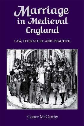 McCarthy |  Marriage in Medieval England: Law, Literature and Practice | Buch |  Sack Fachmedien