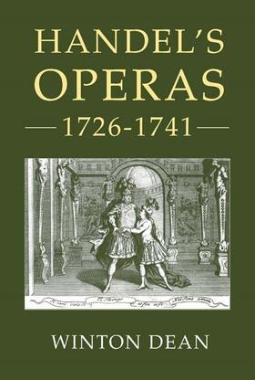 Dean |  Handel's Operas, 1726-1741 | Buch |  Sack Fachmedien
