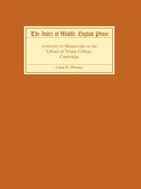 Mooney |  The Index of Middle English Prose, Handlist XI | Buch |  Sack Fachmedien