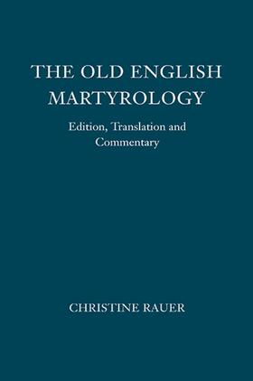Rauer |  The Old English Martyrology | Buch |  Sack Fachmedien