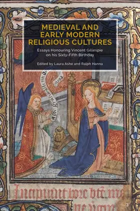 Ashe / Hanna |  Medieval and Early Modern Religious Cultures | Buch |  Sack Fachmedien