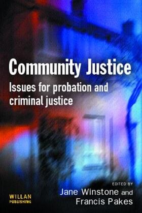 Winstone / Pakes |  Community Justice | Buch |  Sack Fachmedien