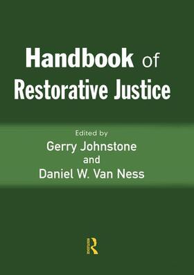 Johnstone / Van Ness |  Handbook of Restorative Justice | Buch |  Sack Fachmedien