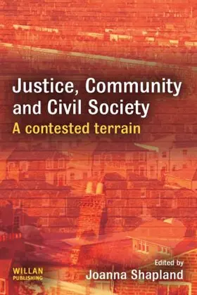 Shapland |  Justice, Community and Civil Society | Buch |  Sack Fachmedien