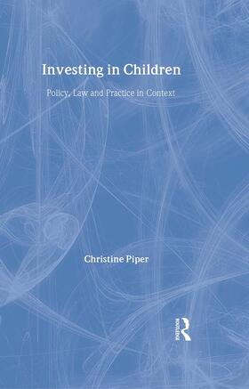 Piper |  Investing in Children | Buch |  Sack Fachmedien