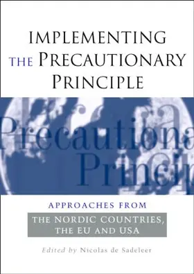 Sadeleer |  Implementing the Precautionary Principle | Buch |  Sack Fachmedien