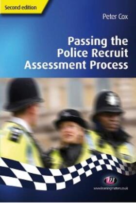 Cox |  Passing the Police Recruit Assessment Process | eBook | Sack Fachmedien