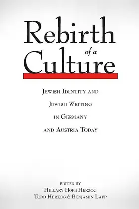 Herzog / Lapp |  Rebirth of a Culture | Buch |  Sack Fachmedien