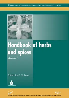 Peter |  Handbook of Herbs and Spices | eBook | Sack Fachmedien