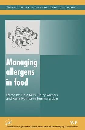 Mills / Wichers / Hoffmann-Sommergruber |  Managing Allergens in Food | eBook | Sack Fachmedien