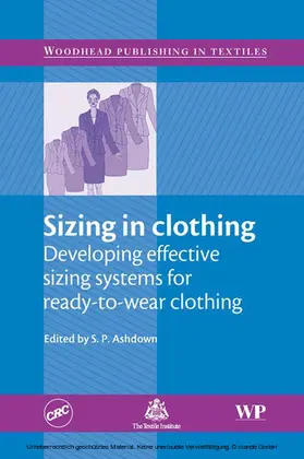 Ashdown |  Sizing in Clothing | eBook | Sack Fachmedien