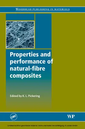 Pickering |  Properties and Performance of Natural-Fibre Composites | eBook | Sack Fachmedien