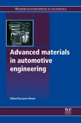 Rowe |  Advanced Materials in Automotive Engineering | Buch |  Sack Fachmedien