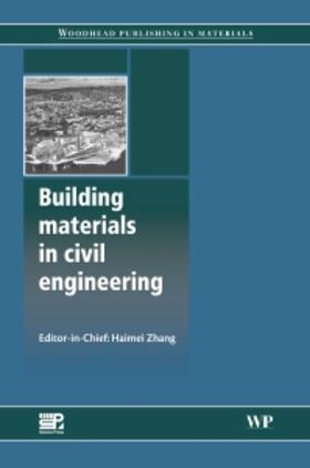 Zhang |  Building Materials in Civil Engineering | Buch |  Sack Fachmedien